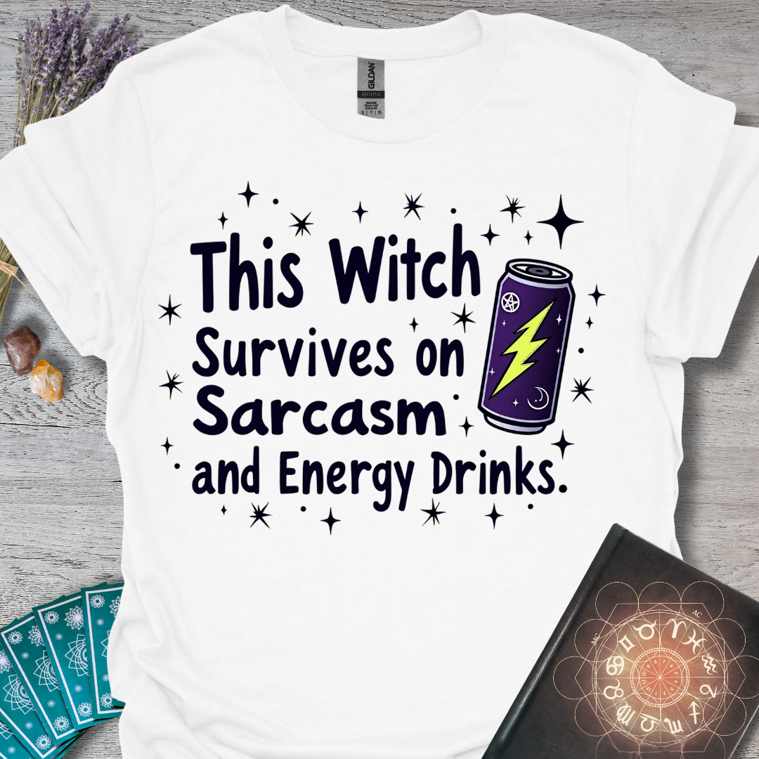 Sarcasm and Energy Witch T-Shirt