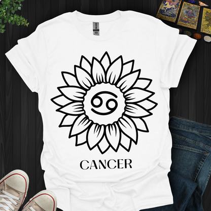 Cancer Sunflower T-Shirt