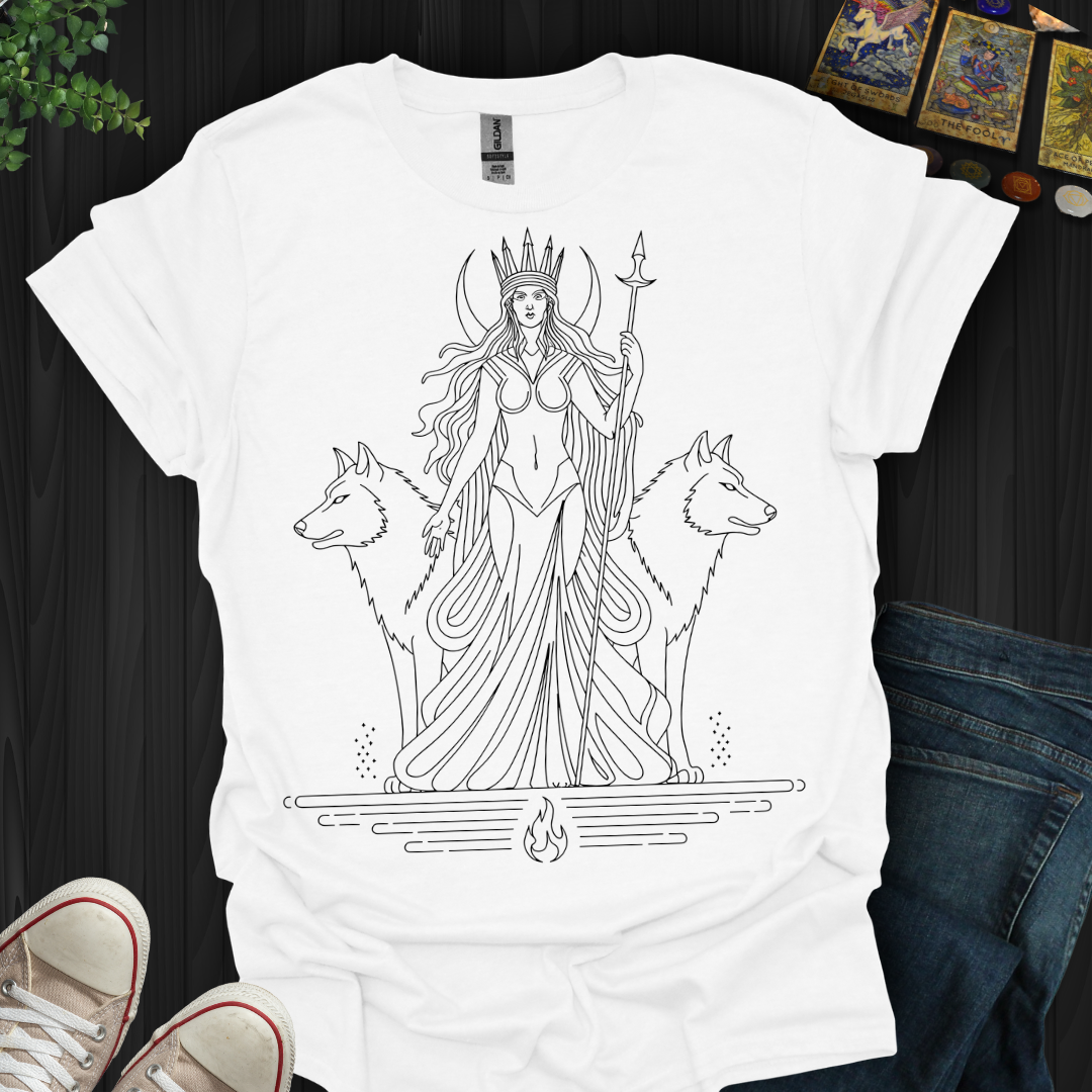 Goddess Hecate's Embrace T-Shirt