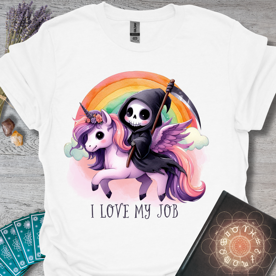 Grim Reaper I Love My Job T-Shirt